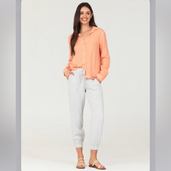 bella dahl drawstring joggers - Picture 2 of 12